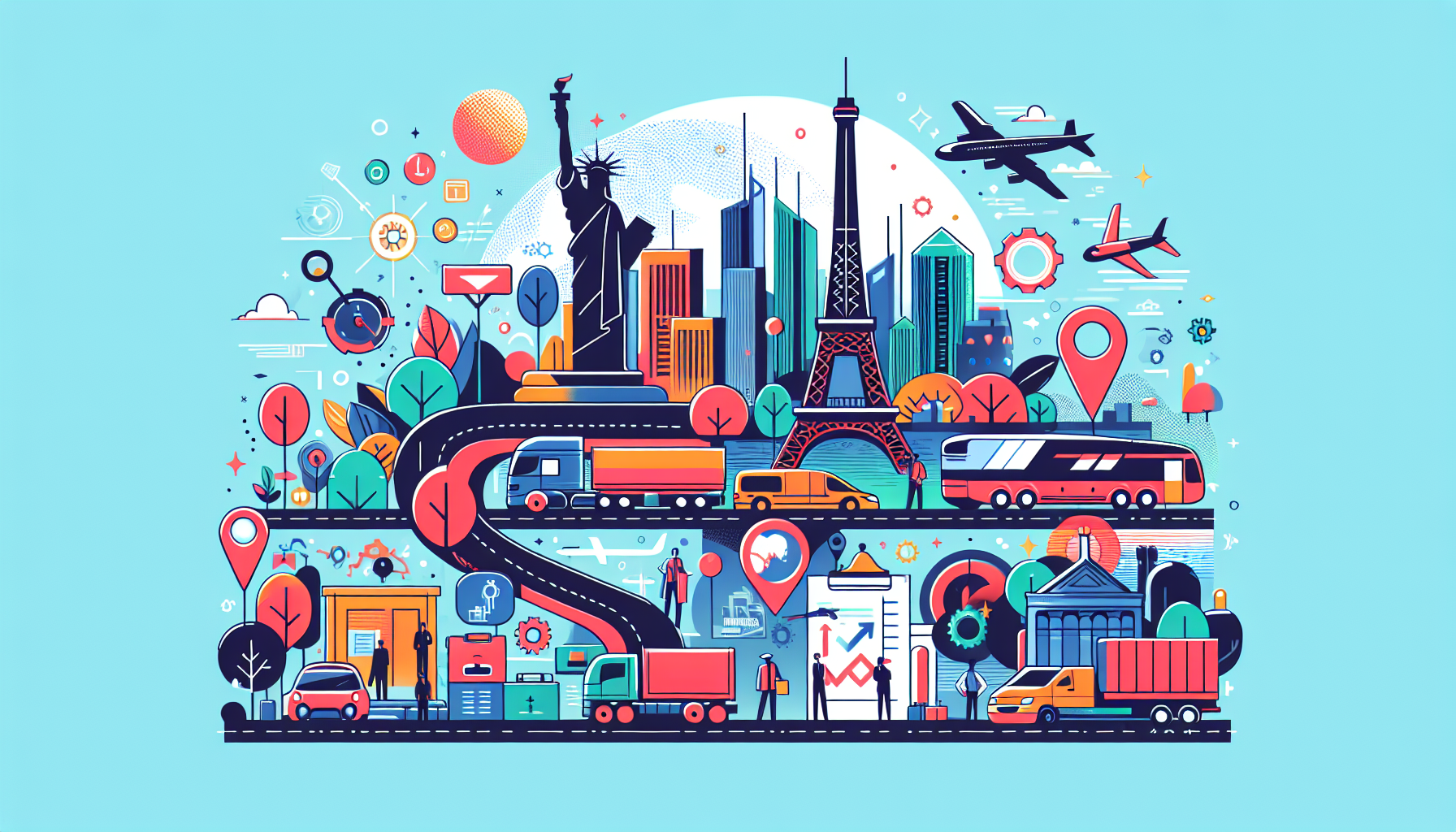 Illustration de l'article de blog Capacité 3,5 t et sous-traitance : comprendre les responsabilités sur l’axe Aix-Marseille