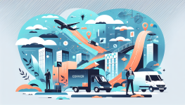 Illustration de l'article de blog De Livreur Salarié à Transporteur Indépendant à Marseille : Parcours, Obstacles et Réussites