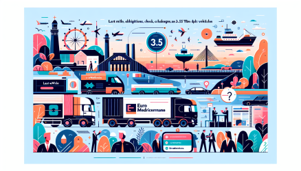 Illustration de l'article de blog Dernier kilomètre à Euroméditerranée : obligations, contrôles et enjeux pour les véhicules 3,5 t