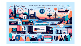 Illustration de l'article de blog Dernier kilomètre à Euroméditerranée : obligations, contrôles et enjeux pour les véhicules 3,5 t